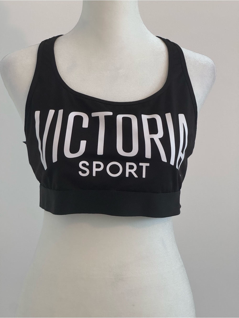Victoria secret never worn Black Logo Sports Bra